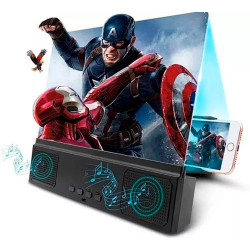 Amplificador Pantalla Celular Parlantes Bluetooth
