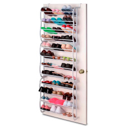 Zapatero organizador de zapatos colgante de puerta