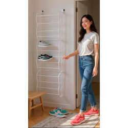 Zapatero organizador de zapatos colgante de puerta