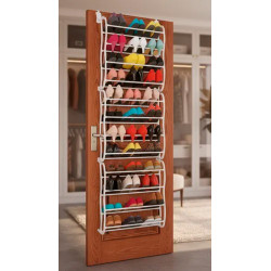 Zapatero organizador de zapatos colgante de puerta
