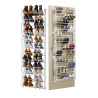 Zapatero organizador de zapatos colgante de puerta