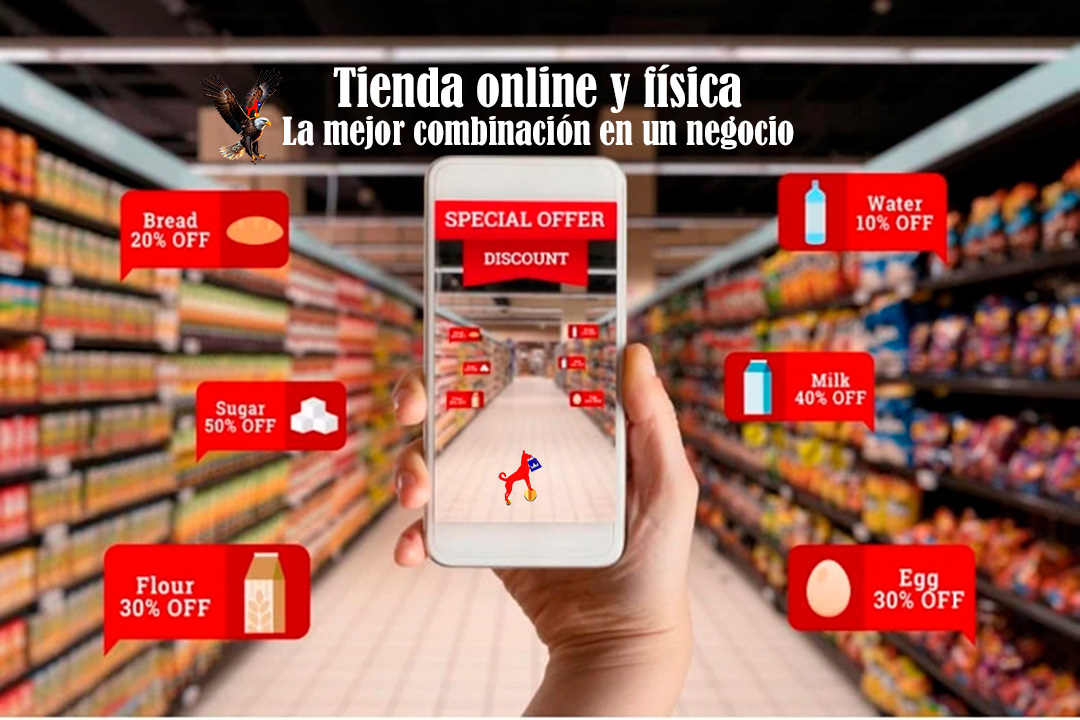 Almacén con tienda física y tienda online