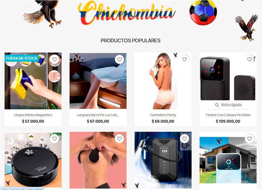 Tienda online colombiana chichombia